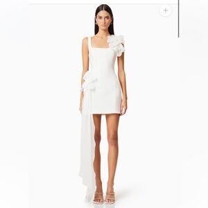 Elliatt Janelle Party Mini Dress In White